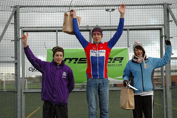 2009 WMCCL round 9, Sundorne - Youth race podium