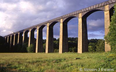 Froncysyllte aqueduct - designed by Thomas Telford