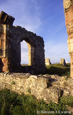 St Dwynwen's church (Eglwys Santes Dwynwen), Llanddwyn Island