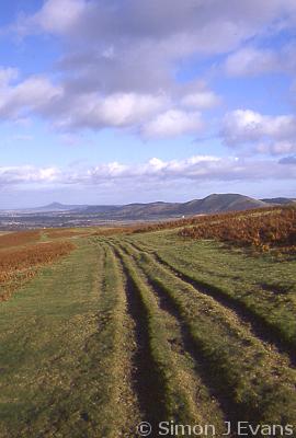 The Lawley and The Wrekin from All Stretton