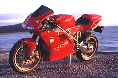 Ducati 916 (955cc), Welsh coast