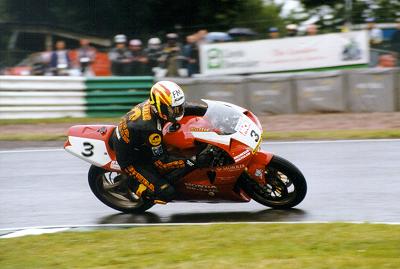 Rutter on  the 1998 RC45
